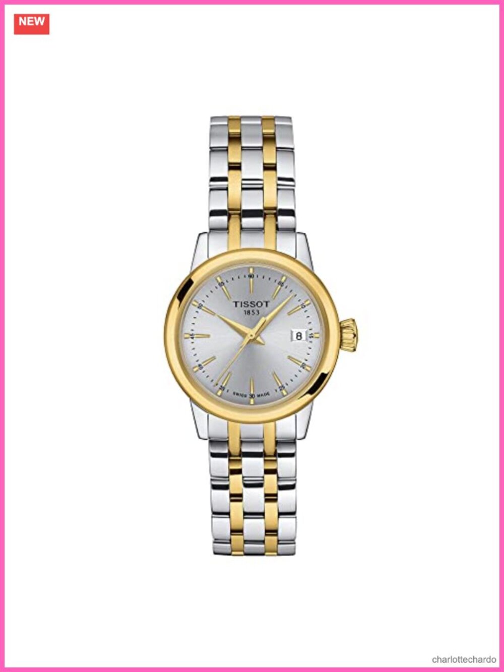 Tissot Classic Dream Swiss Quartz 28mm Gold PVD Watch